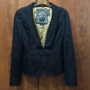 Guess, black blazer, size S